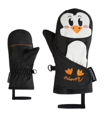 Want Ziener Kids Lanimalo Z Mini Black Ziener Glove Technology