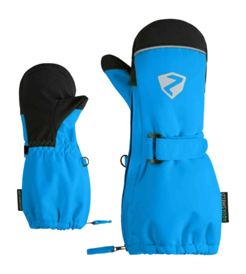Want Ziener Kids Lanupo Z AS Mitten Mini Persian Blue AQUASHIELD