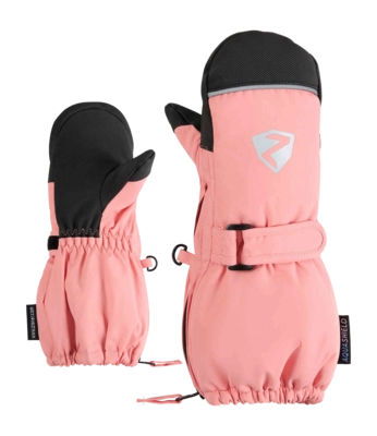 Want Ziener Kids Lanupo Z AS Mitten Mini Pink Vanilla ZIENER AQUASHIELD