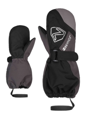 Want Ziener Kids Laurus Z AS Mitten Mini Black Magnet AQUASHIELD