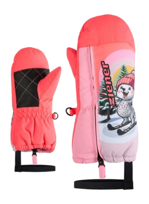 Want Ziener Kids Leon Z Mini Neon Pink ZIENER Glove Technology