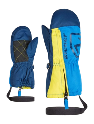 Want Ziener Kids Leon Z Mini Persian Blue ZIENER Glove Technology