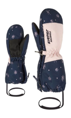 Want Ziener Kids Levi Z AS Mini Snowcrystal Print AQUASHIELD