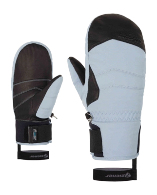 Want Ziener Women Kalea Z AS AW Frozen Blue Mitten ZIENER AQUASHIELD