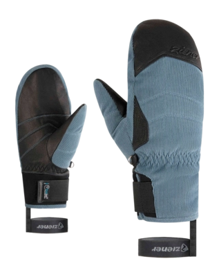 Want Ziener Women Kalea Z AS AW Mitten Iron Sky Cord AQUASHIELD