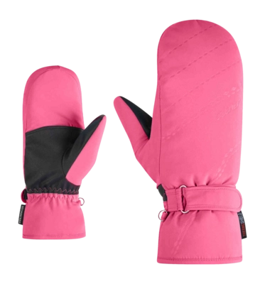 Want Ziener Women Kevi Z PR Mitten Pop Pink PrimaLoft Gold