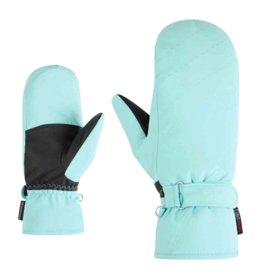 Want Ziener Women Kevi Z PR Mitten Radiant Lagoon PrimaLoft Gold