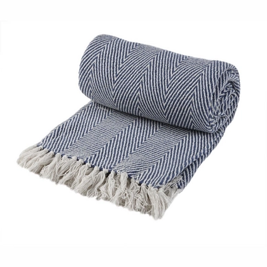 Plaid  At Home by Beddinghouse Warm Dusk Blue