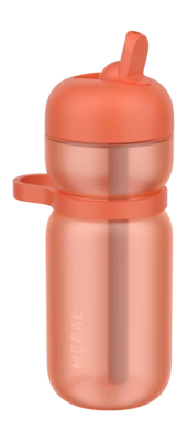 Waterfles Mepal Flip Sport Peach Orange 600 ml