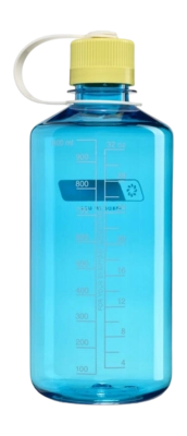 Waterfles Nalgene Narrow-Mouth Blue Atoll Endive 1 L