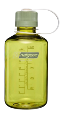 Waterfles Nalgene Narrow-Mouth Endive Oil Green 500 ml Tritan Renew