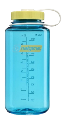Waterfles Nalgene Wide-Mouth Blue Atoll Endive 1 L