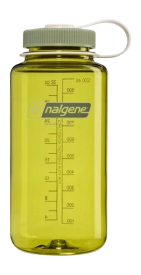 Waterfles Nalgene Wide-Mouth Endive Oil 1 L Tritan Renew
