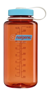 Waterfles Nalgene Wide-Mouth Flame Blue Atoll 1 L