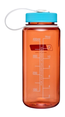 Waterfles Nalgene Wide-Mouth Flame Blue Atoll 500 ml