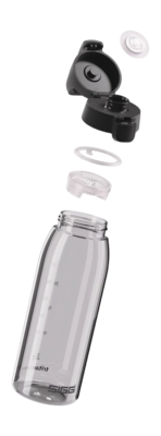 Waterfles Sigg Total Color One Transparent 1,0L