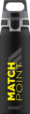 Waterfles Sigg WMB Slim One Match Point Black 0,75L