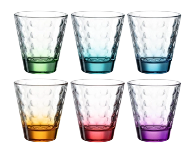 Waterglas Leonardo Optic Multi 215 ml (Set van 6)