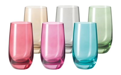 Waterglas Leonardo Sora Multi 390 ml (Set van 6)