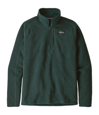 Trui Patagonia Mens Better Sweater 1/4 Zip Piki Green
