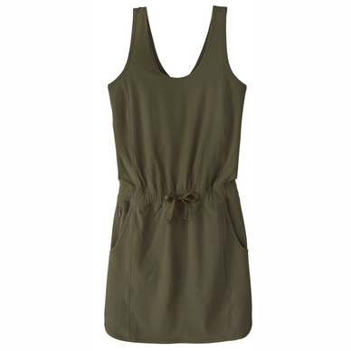Kleid Patagonia Fleetwith Dress Women Basin Green