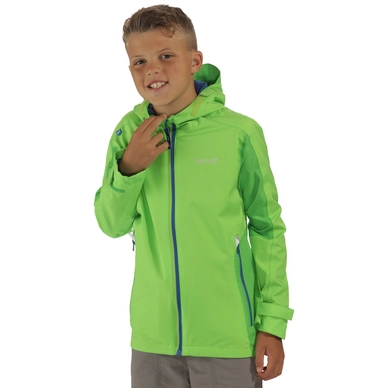 Jacket Regatta Kids Hipoint Stretch II Green Flash
