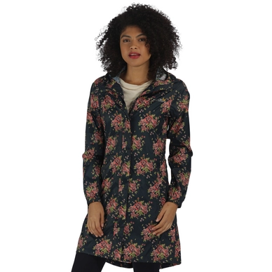 Jacket Regatta Womens Isolite Parka Navy Floral