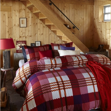 Dekbedovertrek Beddinghouse Wellington Red Flanel