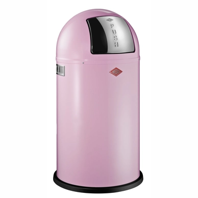 Poubelle à Bascule Paris Prix Vitamine II 5L - Design Pratique, Ouverture "flic Flac", Couleur Rose