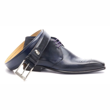Geklede Schoen Greve Pisa Boot Blue 1