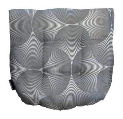 Flechtstuhlkissen Madison Napels Rondo Grey (46 x 46 cm ...