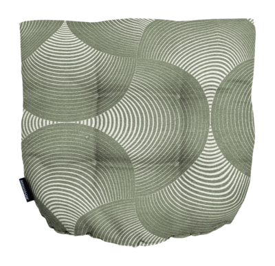 Coussin pour Chaise en Osier Madison Napels Rondo Kaki (46 x 46 cm ...