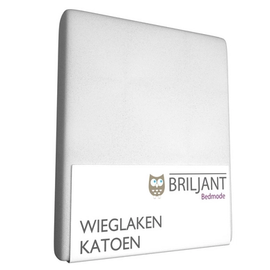 Wieglaken Briljant Wit (Katoen)