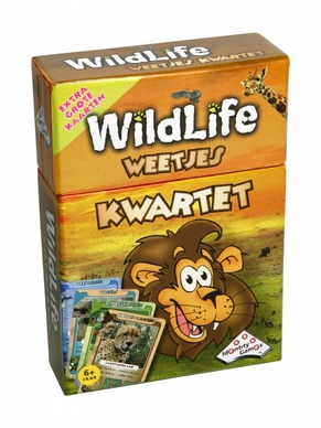 Kaartspel Identity Games Wildlife Kwartet
