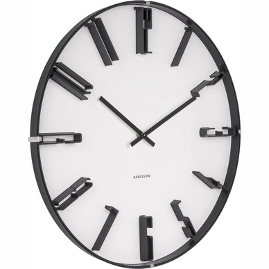 Uhr Karlsson Sentient White 40 cm