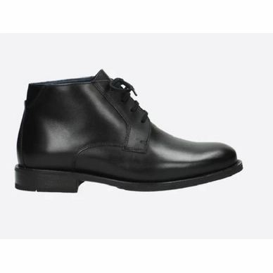 Chaussure à Lacets Wolky Homme Montevideo Velvet Leather Black