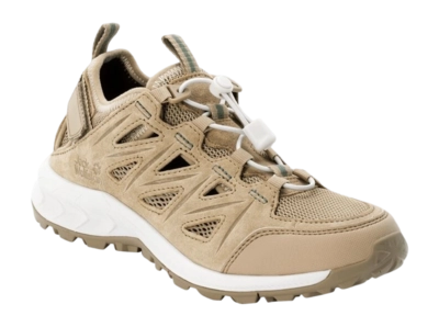 Wanderschuh Jack Wolfskin Woodland 2 Hybrid Low Sand Dune Damen