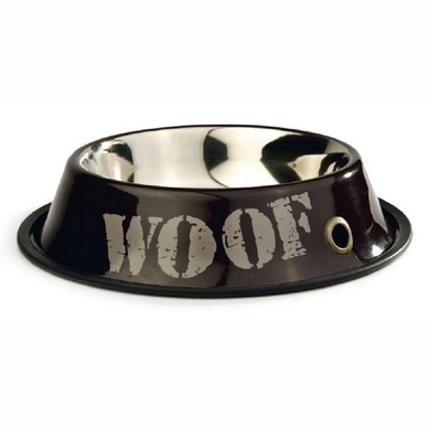 Voer- of Drinkbak Woof RVS