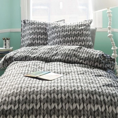 Bettwäsche Beddinghouse Woolly Grau Flanell