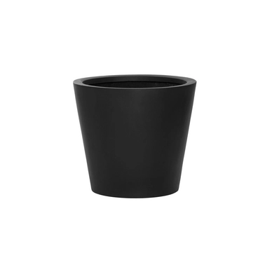 Bloempot Pottery Pots Natural Bucket XS Black 40 x 35 cm