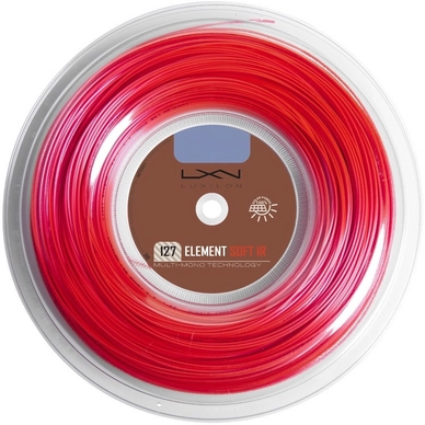 Tennis String Luxilon Element IR Soft Red 1.27mm / 200m