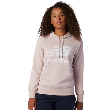 Trui New Balance Women Essentials Pullover Hoodie Space Pink