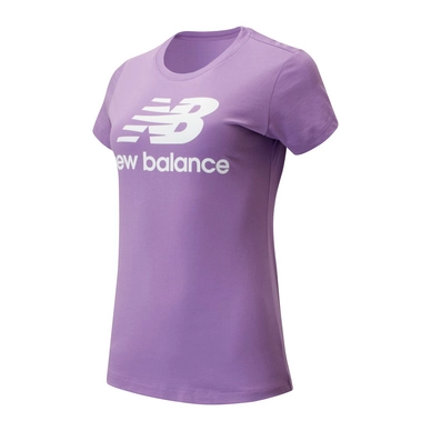 T-Shirt New Balance Women Essentials Stacked Logo Tee NVI