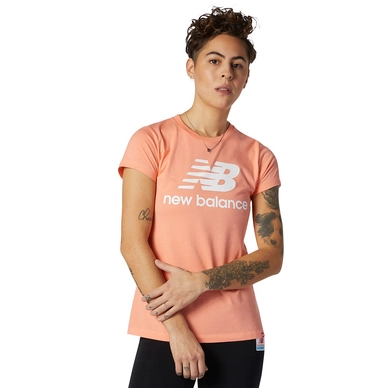T-Shirt New Balance Essentials Stacked Logo Tee PPI Damen