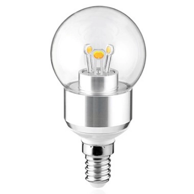 E14 LED Lamp Globe 230 Volt 4 Watt Dimbaar (Vervangt 35 Watt)