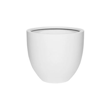 Bloempot Pottery Pots Essential Jesslyn S Matte White 50 x 44 cm