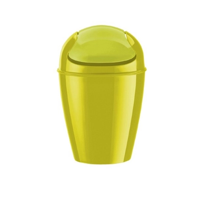 Prullenbak Del XS 2L Solid Mustard Green Koziol