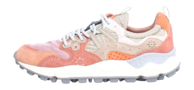 Flower Mountain Women Yamano 3 Uni Suede Nylon Ripstop Salmon Peach
