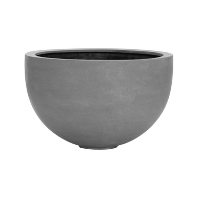Bloempot Pottery Pots Natural Bowl L Grey 60 x 38 cm