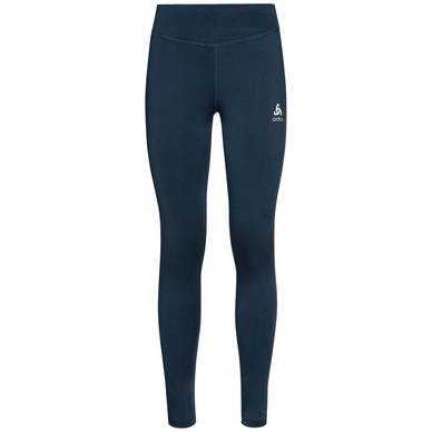 Sports Trousers Odlo Women Tights Essential Blue Wing Teal